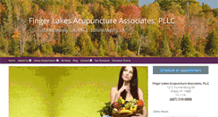 Desktop Screenshot of fingerlakesacupuncture.com